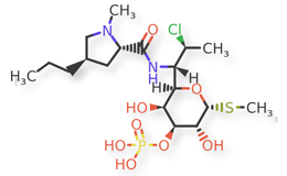 Figue 2e. Clindamycin 3-phosphate