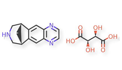 Figure 1. Varenicline tartrate