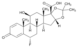 Figure 2c Flunisolide 17-beta acid Related Compound A