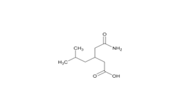 Figure 2c. Isobutylglutarmonoamide / 3‐(2‐Amino‐2‐oxoethyl)‐5‐methylhexanoic acid